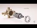 American Standard Flash Shower Rough-In Valve With PEX Inlets/Universal Outlets for Cold Expansion System RU108