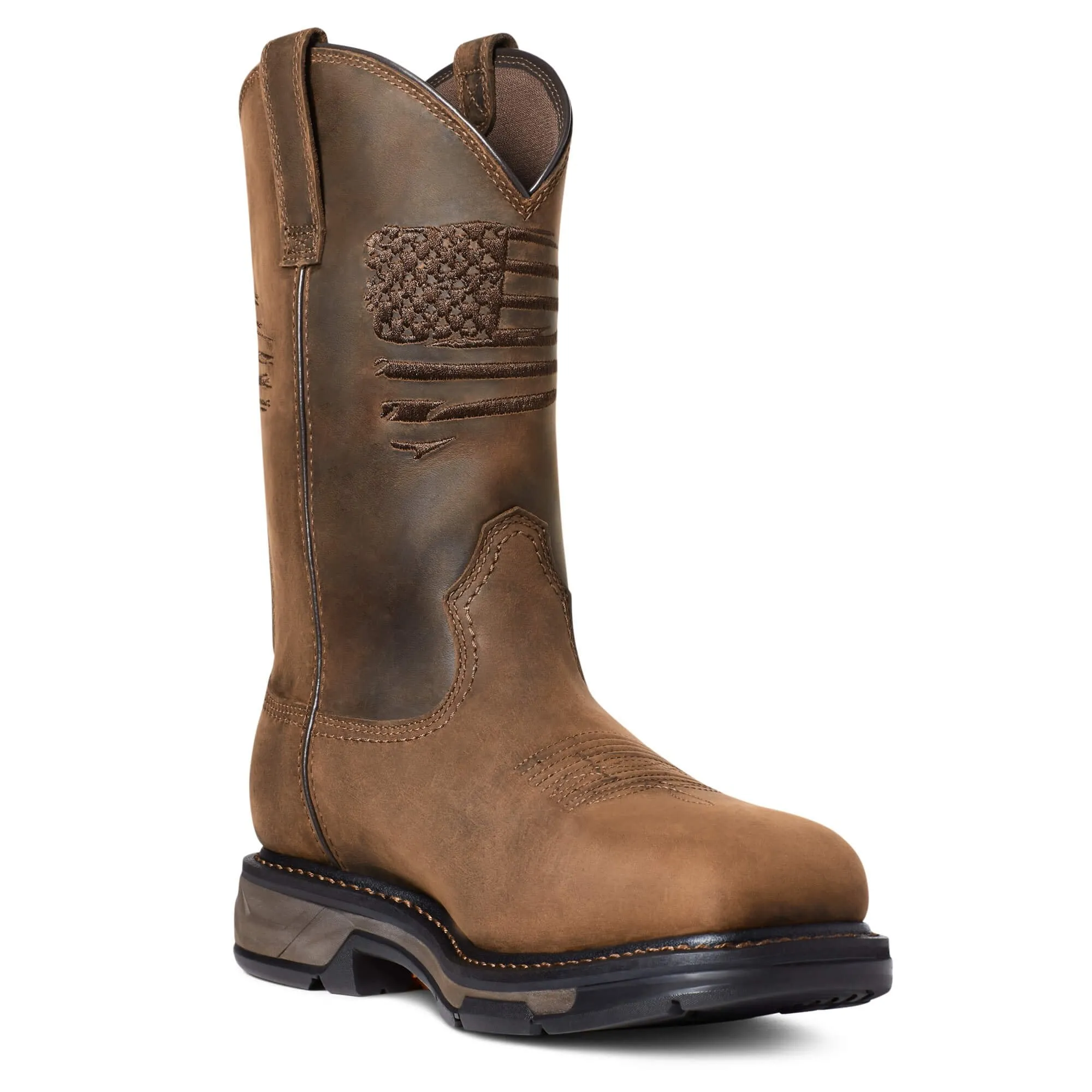 Ariat Men's Workhog XT Patriot Waterproof Carbon Toe Work Boot