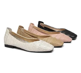 AUSTRALIAN SHEPHERD® Womens Serena Leather Flats