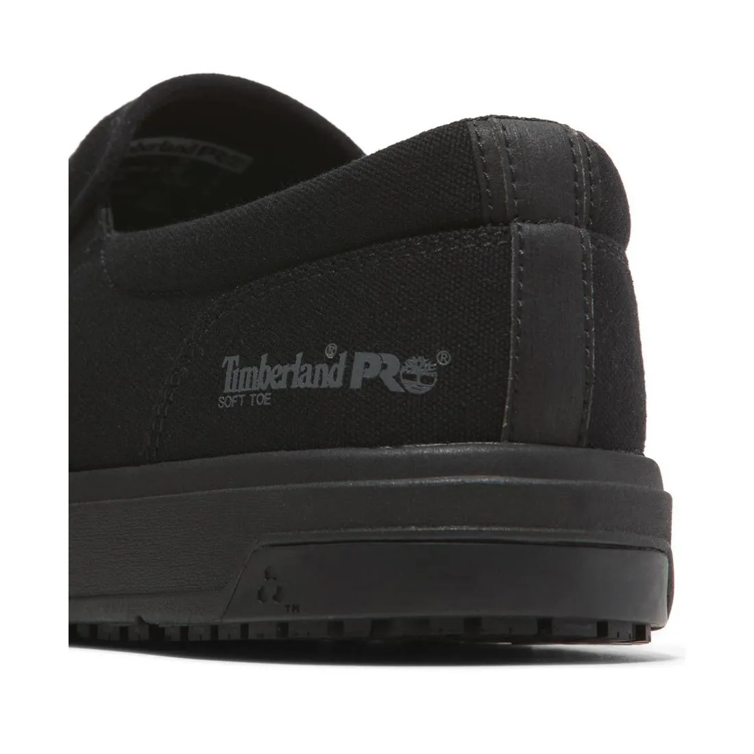 Burbank Soft-Toe Slip-on Shoe Black