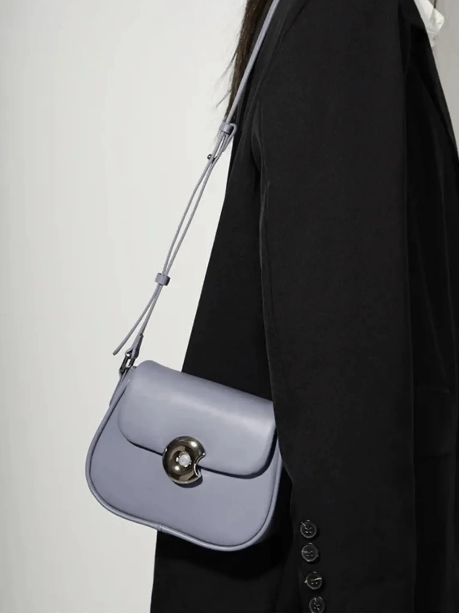 Celeste | Compact Crossbody Bag with Elegant Hardware