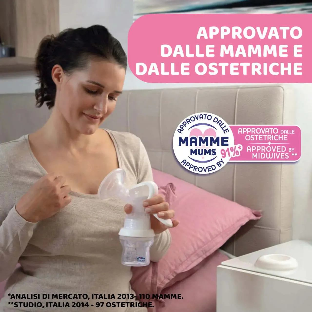 CHICCO – Tiralatte manuale Natural Feeling