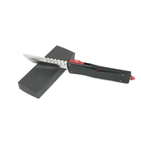 Combat Tactical Serrated OTF Hunting Knife