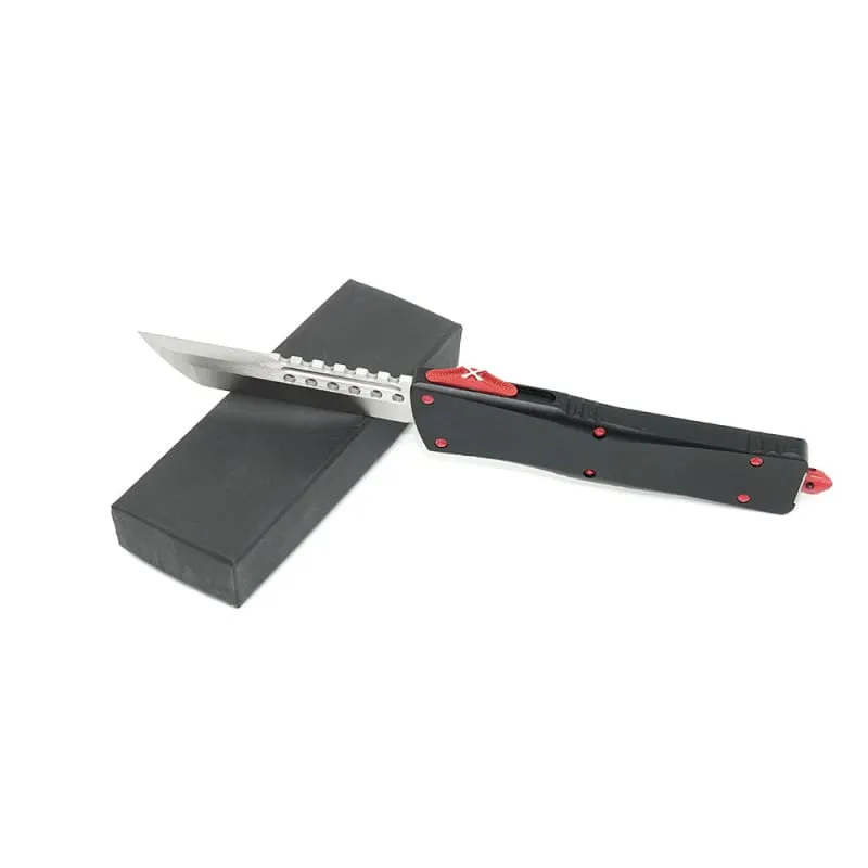 Combat Tactical Serrated OTF Hunting Knife