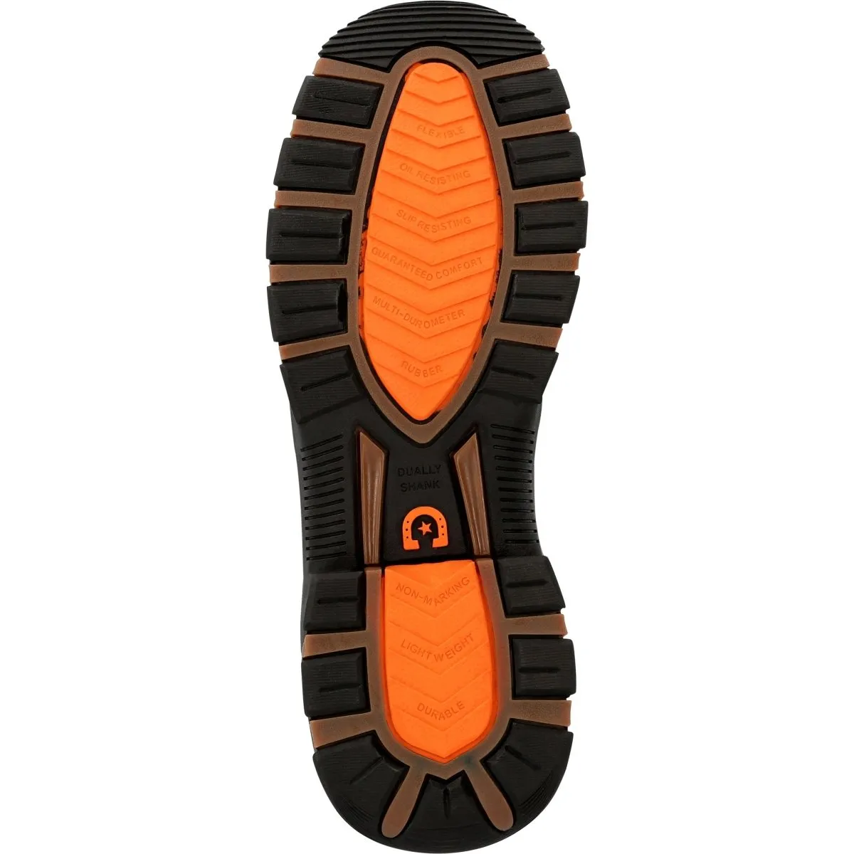 Durango Renegade Xp 5" Dark Earth Waterproof Hiker Men's Boots Ddb0364 In Matte Black Pirarucu
