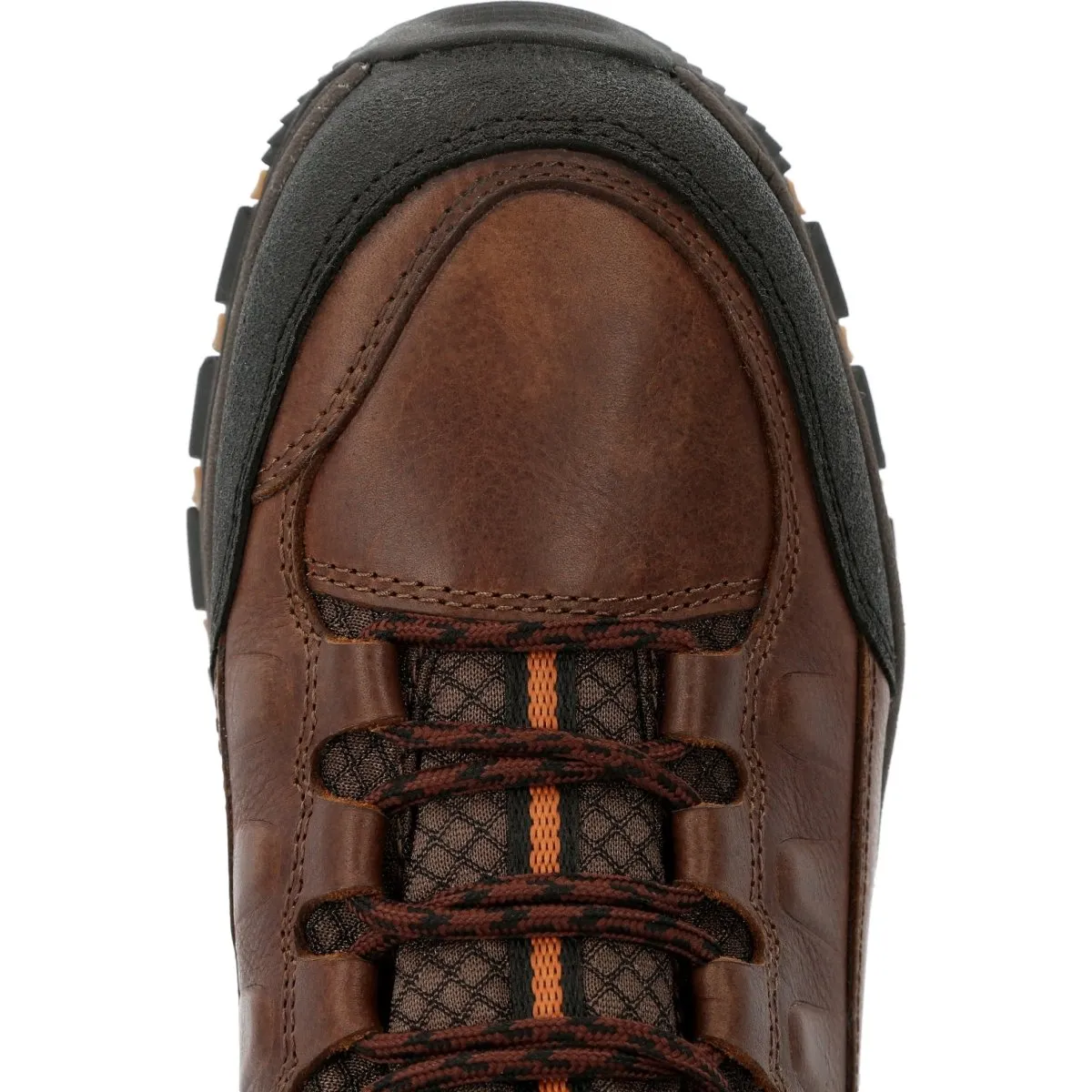 Durango Renegade Xp 5" Dark Earth Waterproof Hiker Men's Boots Ddb0364 In Matte Black Pirarucu