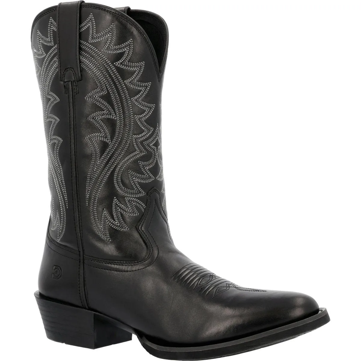 Durango Shyloh Men's 12” Western Boots Ddb0485 In Polished Black Onyx