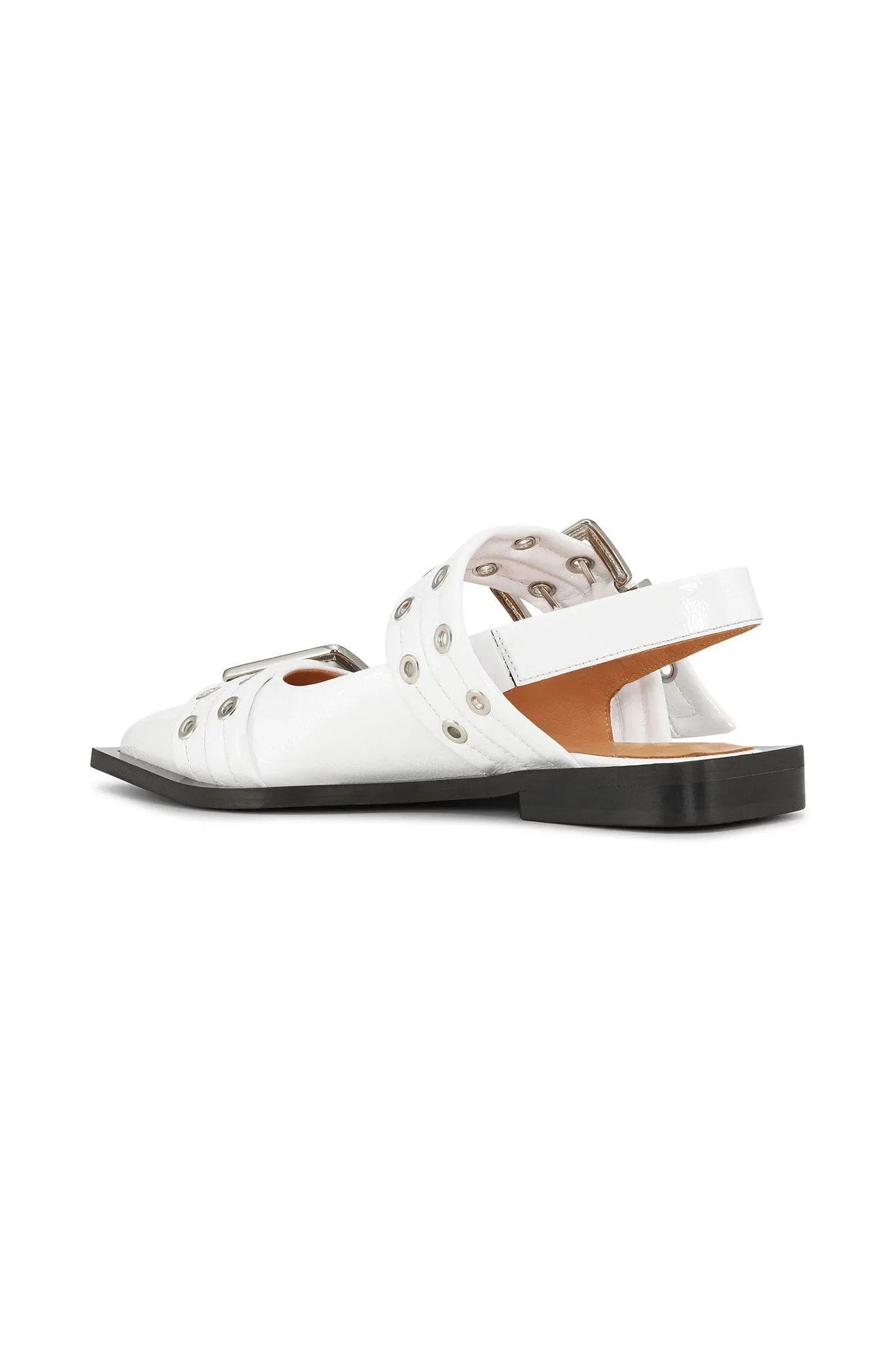 Feminine Buckle Ballerinas