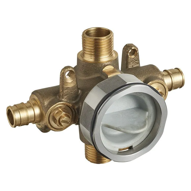 Flash Shower Rough-In Valve with PEX Inlets /Universal Outlets/Stops for Cold Expansion System