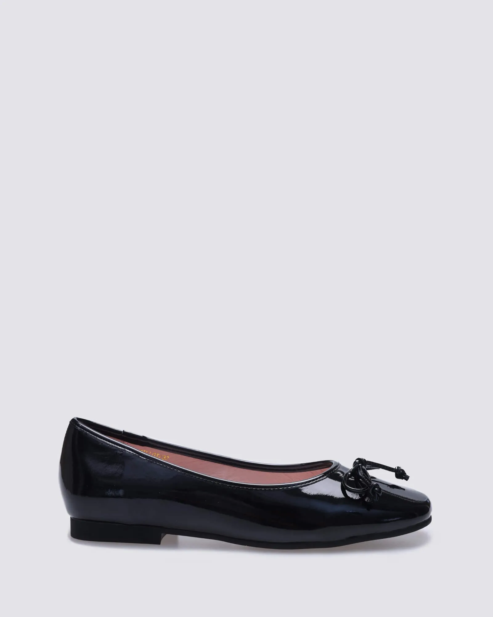 GILLOT BALLET FLATS BLACK PATENT LEATHER