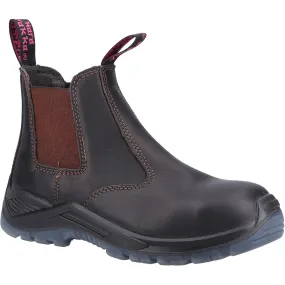 Hard Yakka Women's BANJO elastic sided Safety Boots - Brown