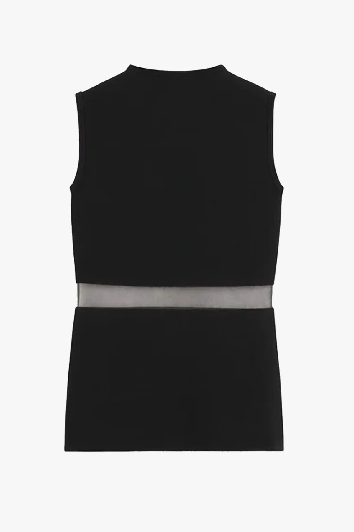 High-Neck Evening Top