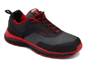 JOHN BULL Leopard Red & Black Jogger safety shoe