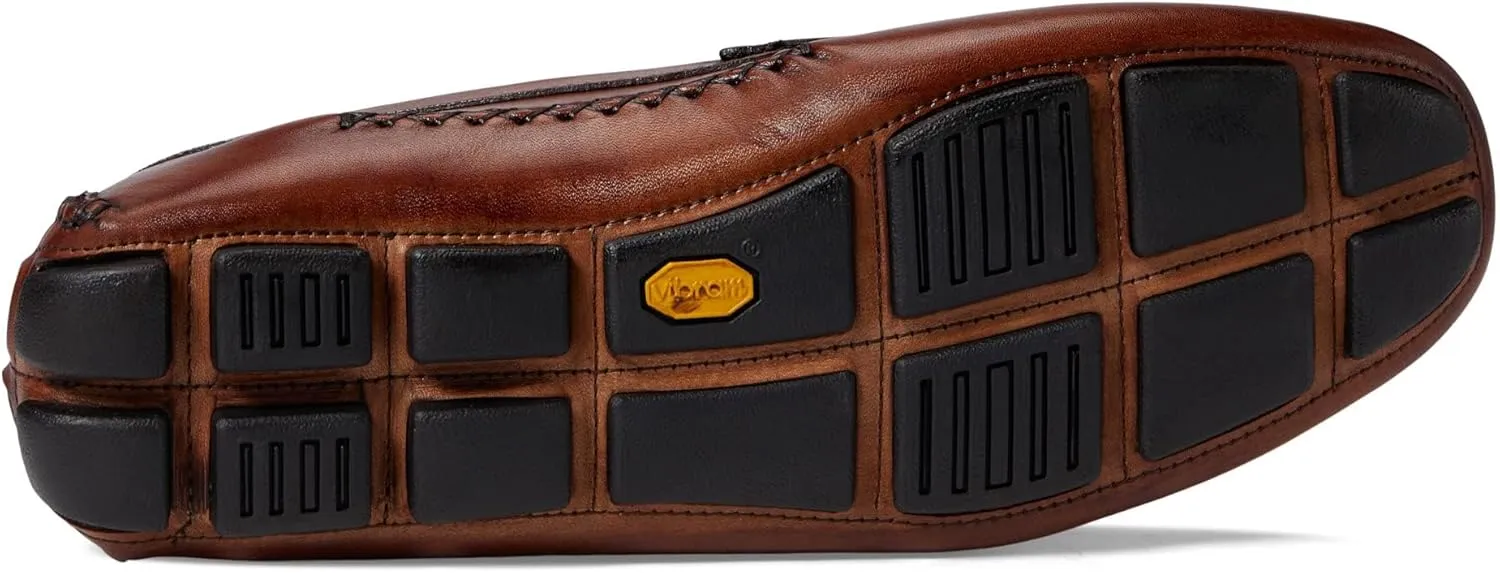 Johnston & Murphy Mens Dayton Penny Shoes - Mens Dress Shoes, Leather Moccasin Shoes, Dress Shoes for Men, Cushioned Footbed, Mens Penny Loafers, Business Casual Shoes