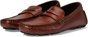 Johnston & Murphy Mens Dayton Penny Shoes - Mens Dress Shoes, Leather Moccasin Shoes, Dress Shoes for Men, Cushioned Footbed, Mens Penny Loafers, Business Casual Shoes