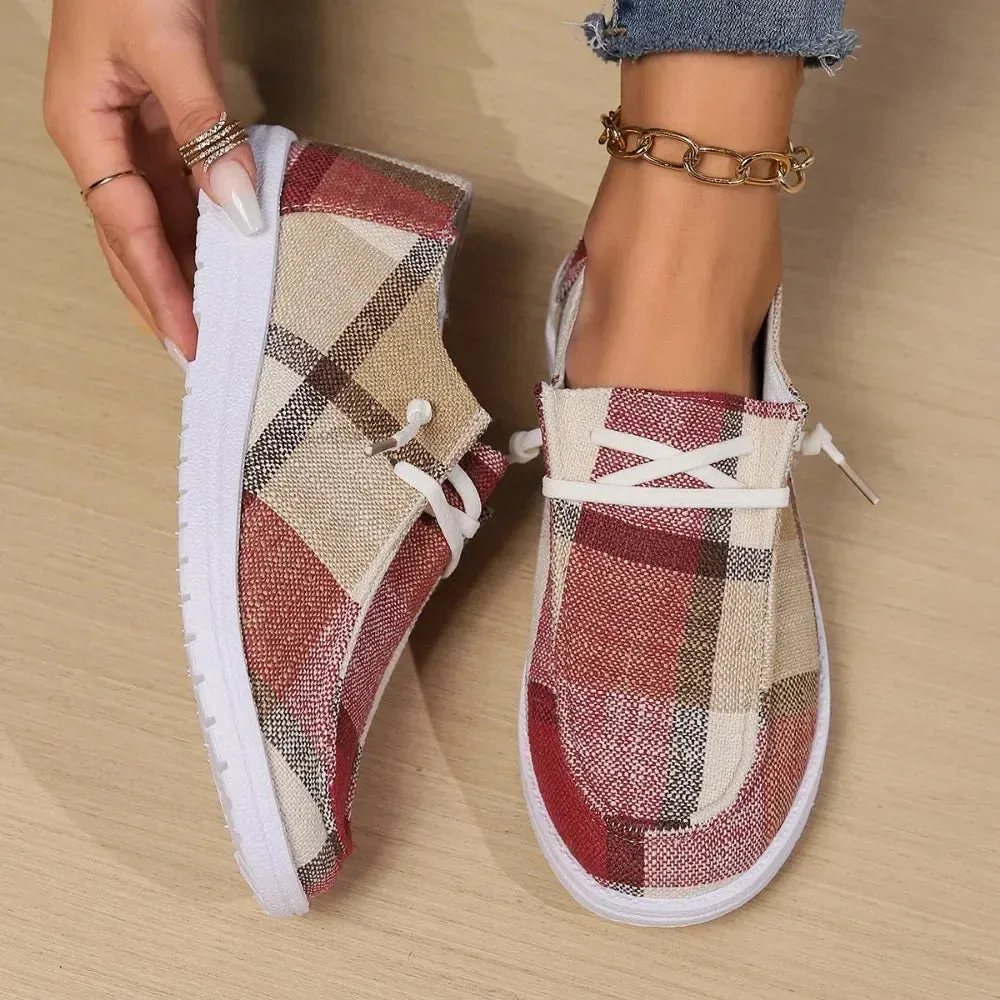 Light Weight Slip-on Flat Sneakers