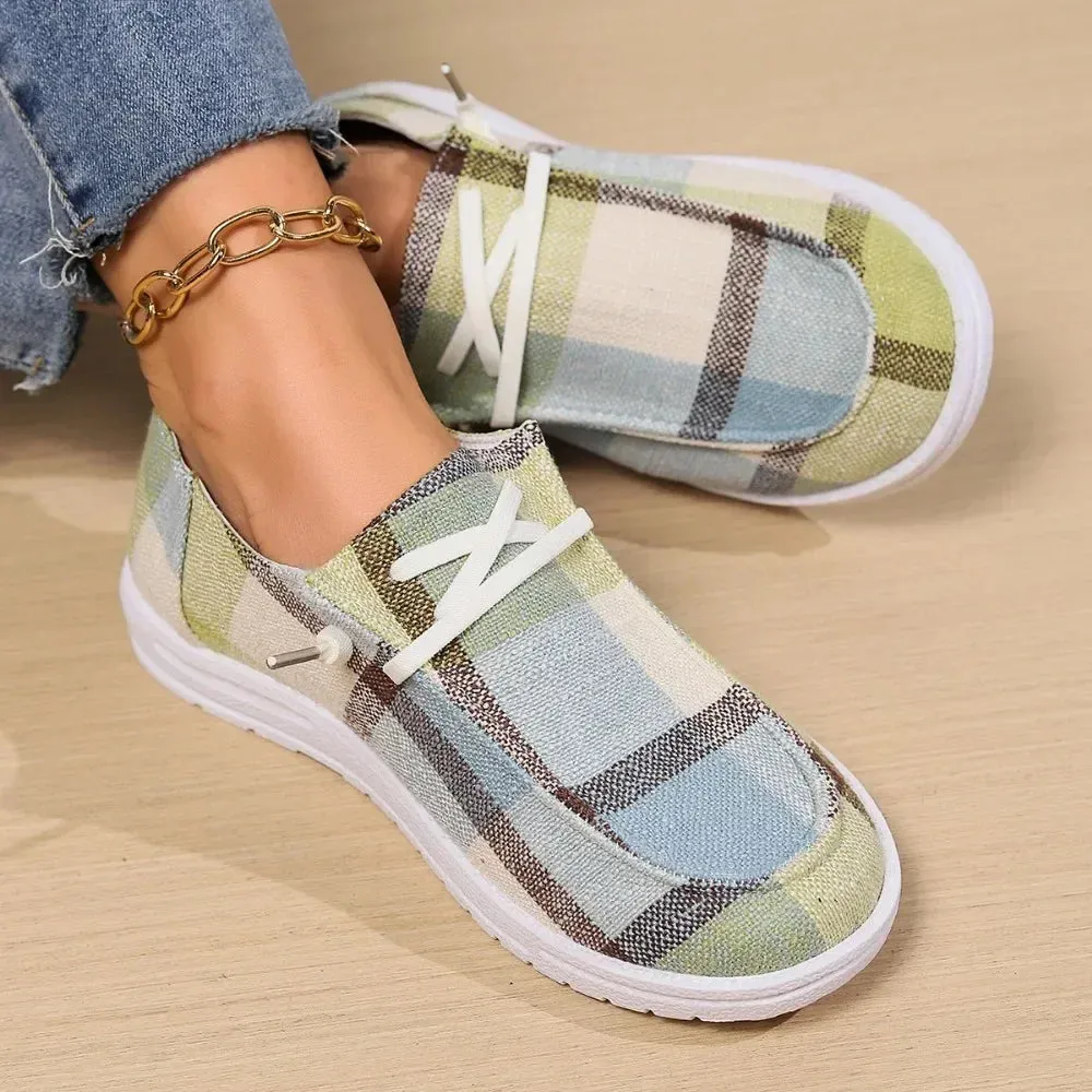 Light Weight Slip-on Flat Sneakers