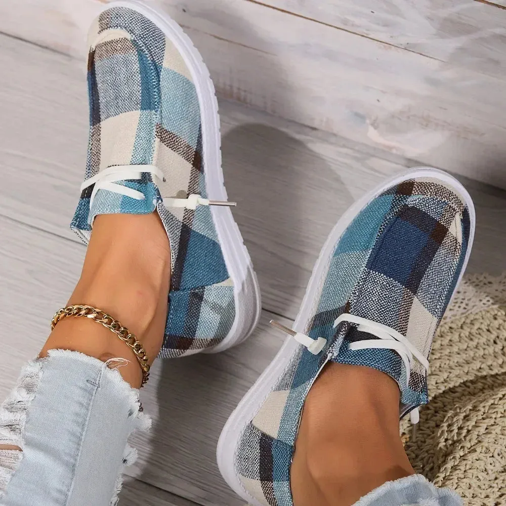 Light Weight Slip-on Flat Sneakers