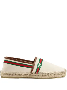 LOGO EMBROIDERED ESPADRILLES