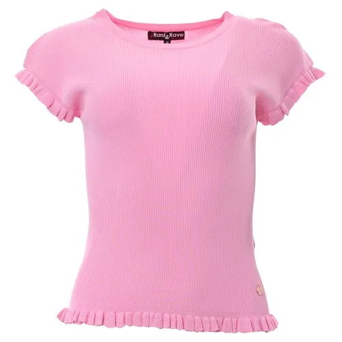 Lydia Pink Knitted Top
