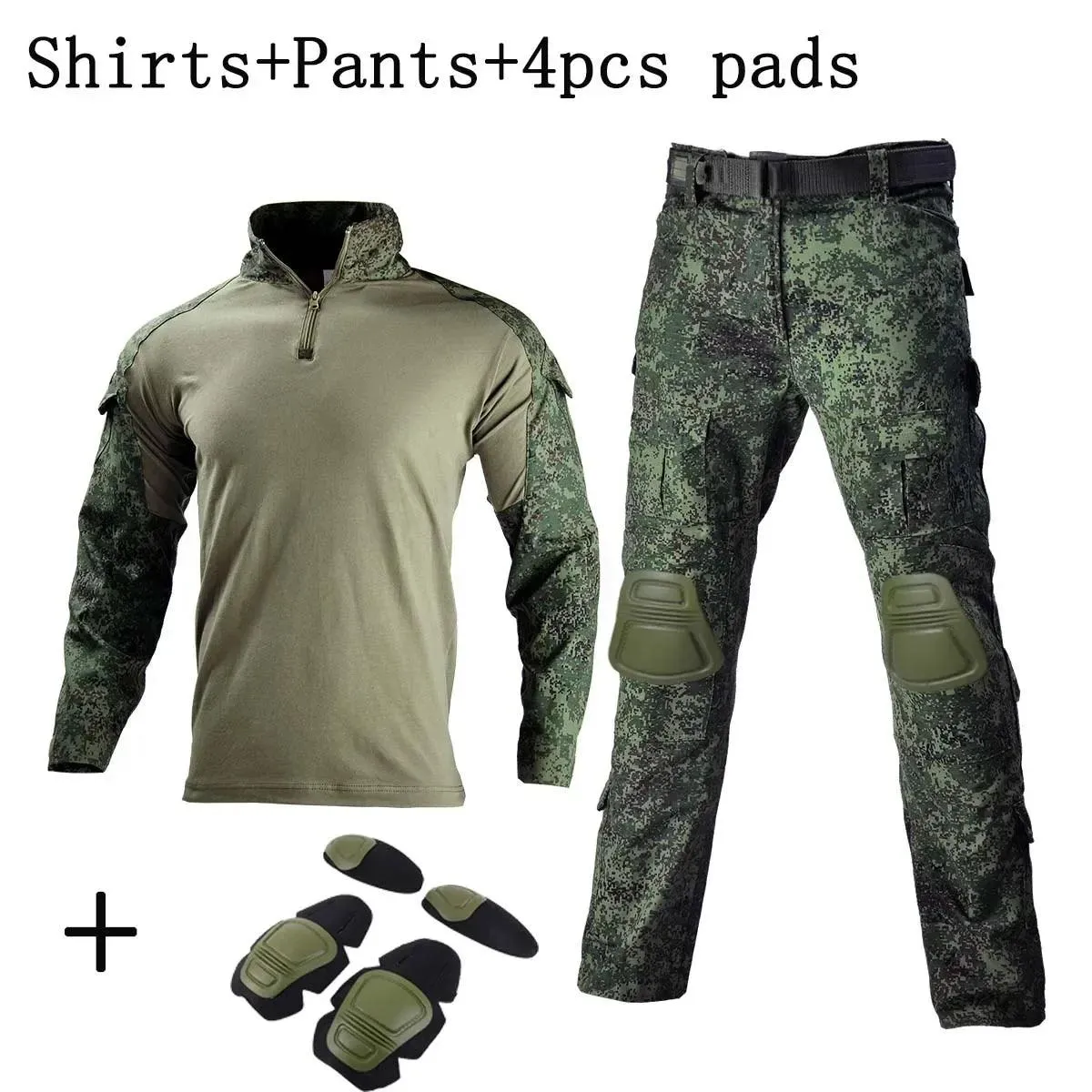 Men’s Tactical Camouflage Hunting, Airsoft, Paintball & Outdoor Uniform Suit