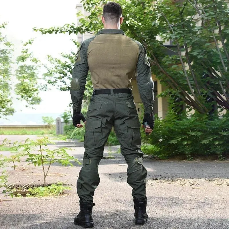Men’s Tactical Camouflage Hunting, Airsoft, Paintball & Outdoor Uniform Suit