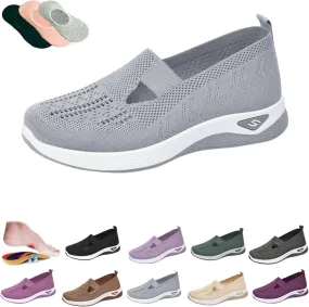 New Rayootd Orthopedic Shoes for Women, Women's Woven Orthopedic Breathable Soft Sole Shoes, for Foot Pain Relief