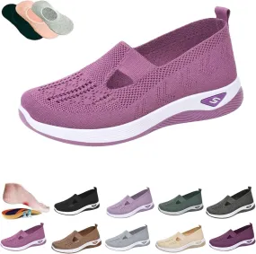 New Rayootd Orthopedic Shoes for Women, Women's Woven Orthopedic Breathable Soft Sole Shoes, for Foot Pain Relief