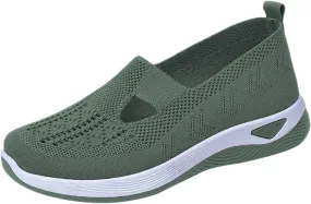 Orthopedic Shoes for Women 2025 New Women's Woven Womens Tennis Shoes Winter Ladies Shoes Casual Women's Fashion Sneakers Slip On Tennis Shoe Trainers Shoe