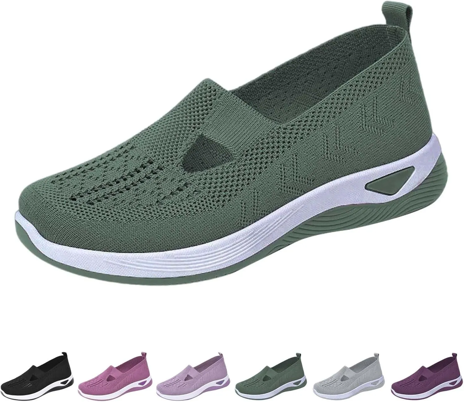 Orthopedic Shoes for Women 2025 New Women's Woven Womens Tennis Shoes Winter Ladies Shoes Casual Women's Fashion Sneakers Slip On Tennis Shoe Trainers Shoe