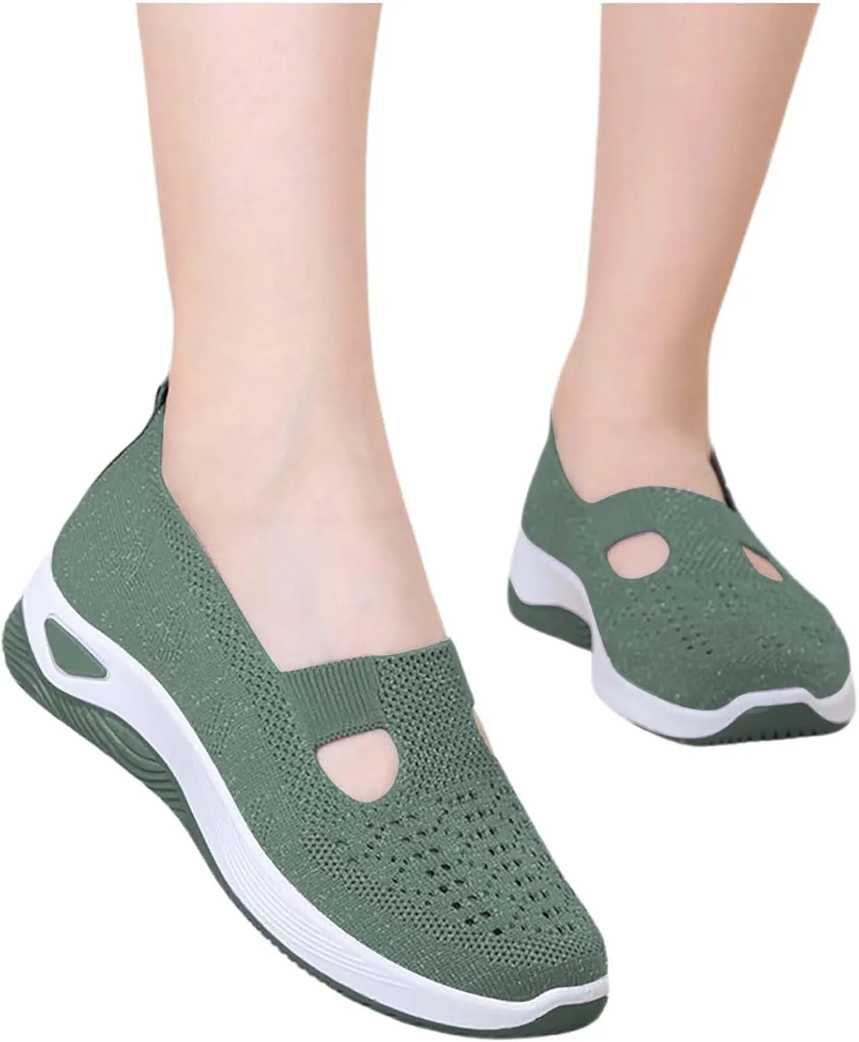 Orthopedic Shoes for Women 2025 New Women's Woven Womens Tennis Shoes Winter Ladies Shoes Casual Women's Fashion Sneakers Slip On Tennis Shoe Trainers Shoe