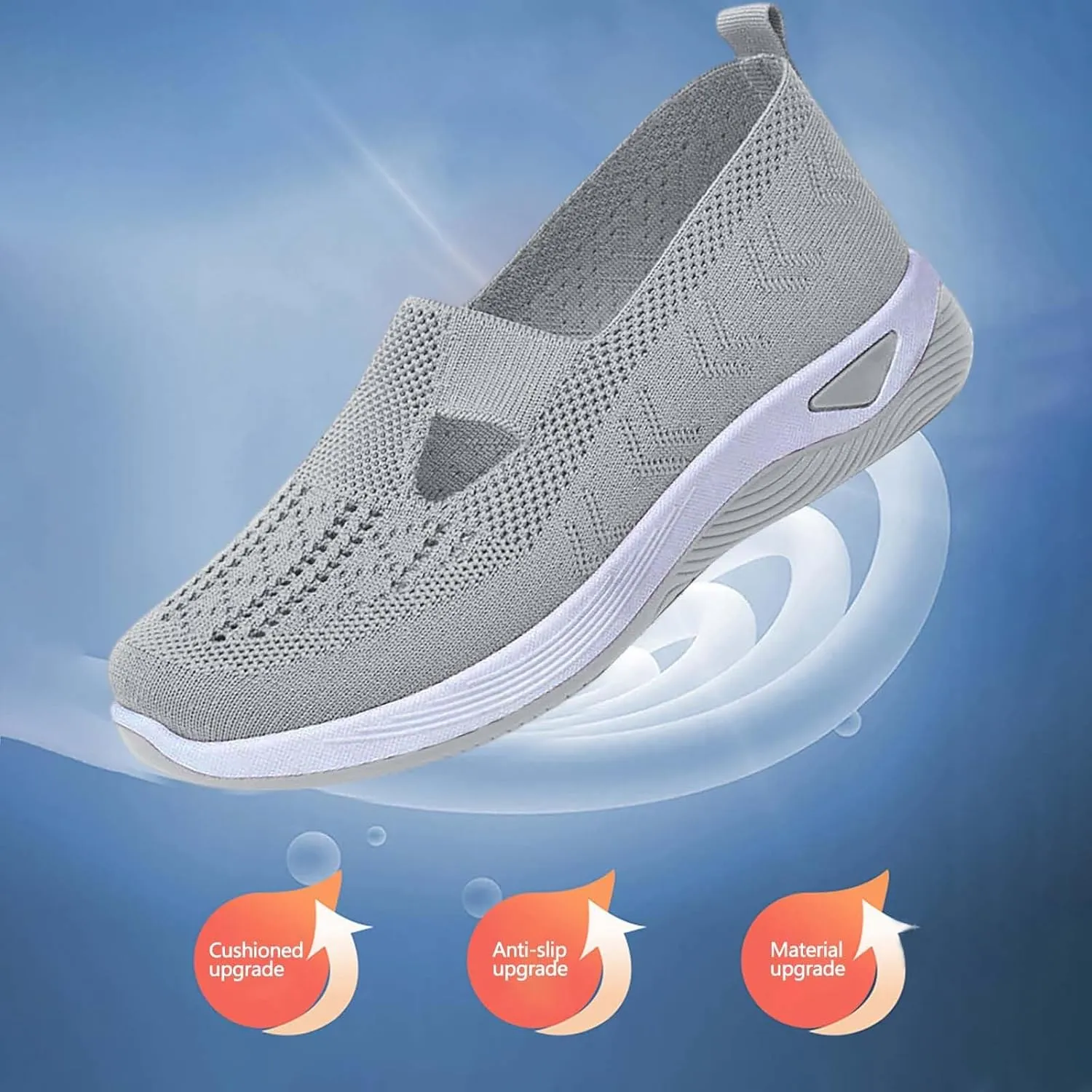 Orthopedic Shoes for Women Woven Orthopedic Running Shoes for Women Wide Feet Men's Casual Shoes Fashion Sneakers 2025 Platform Tennis Shoe White Loafers