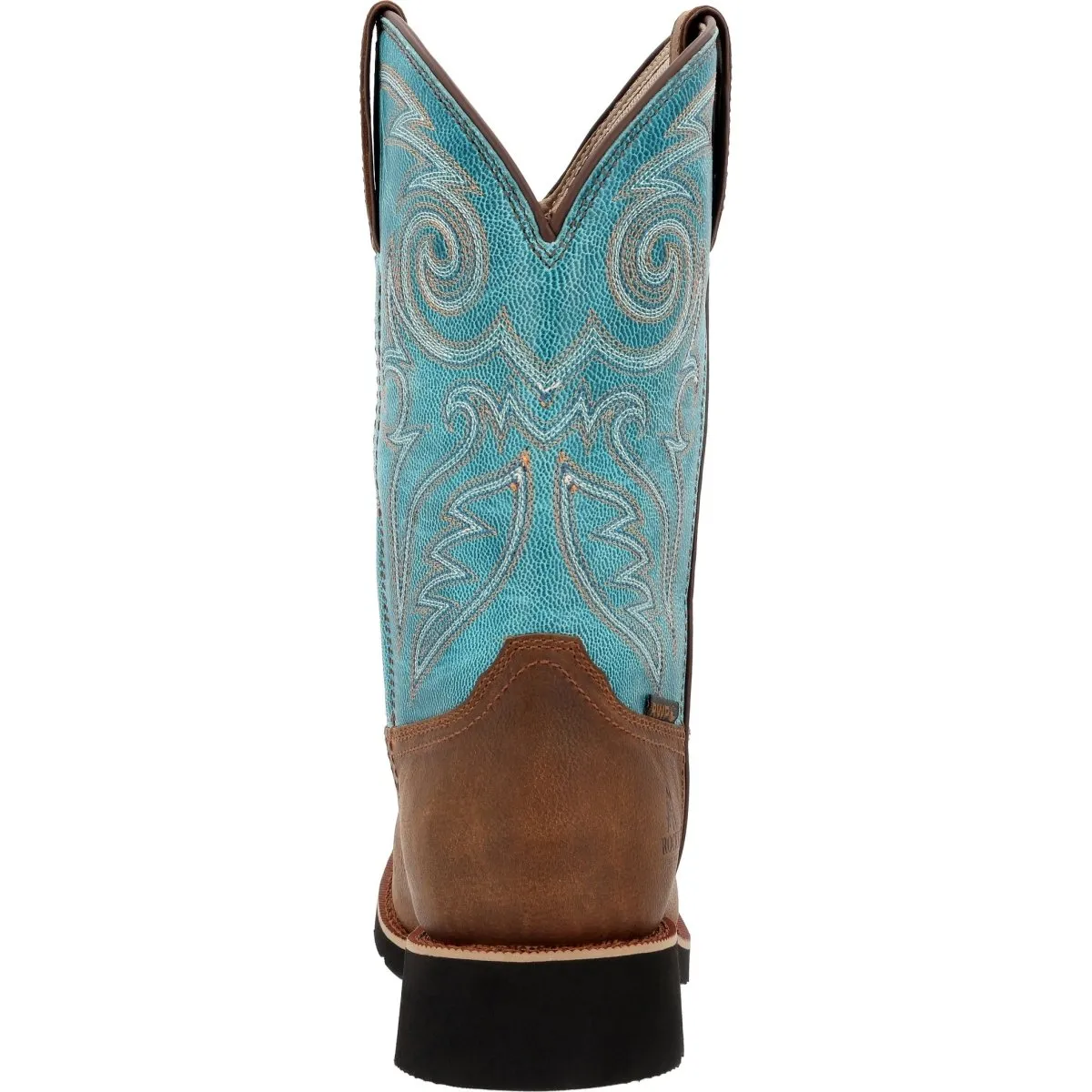 Rocky Monocrepe Men's 12” Waterproof Western Boots Rkw0441 In Blue