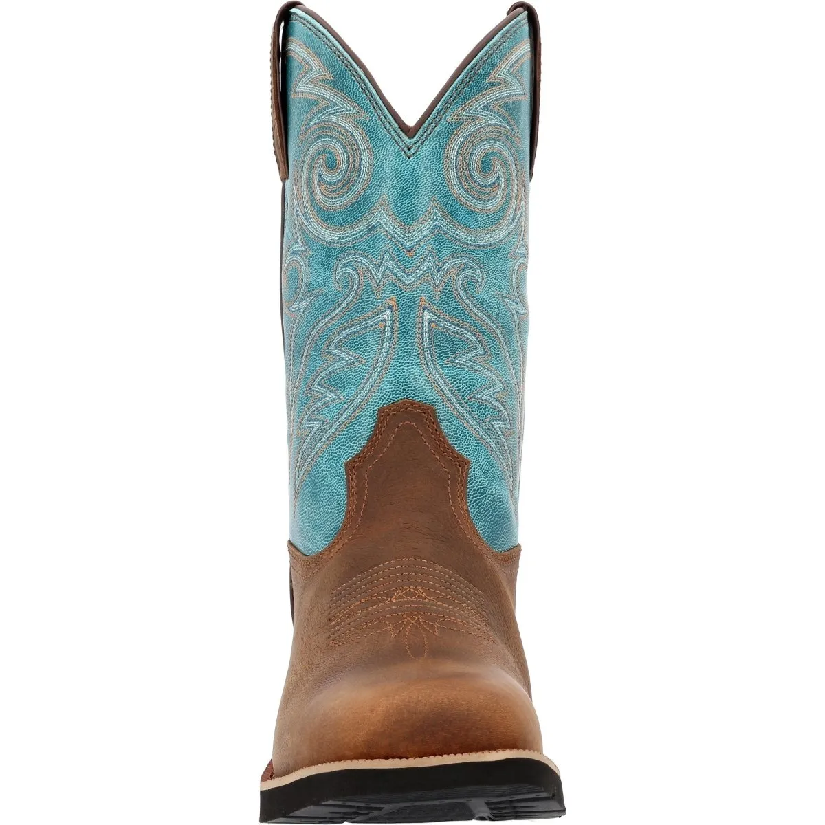 Rocky Monocrepe Men's 12” Waterproof Western Boots Rkw0441 In Blue