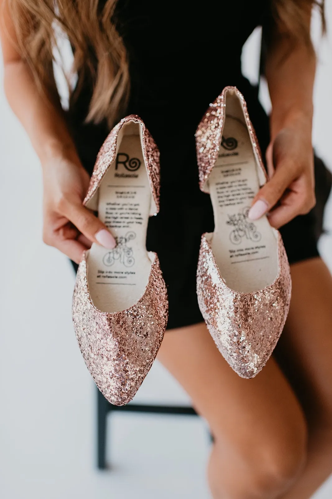 Rollasole Sparkling Rose' Flats