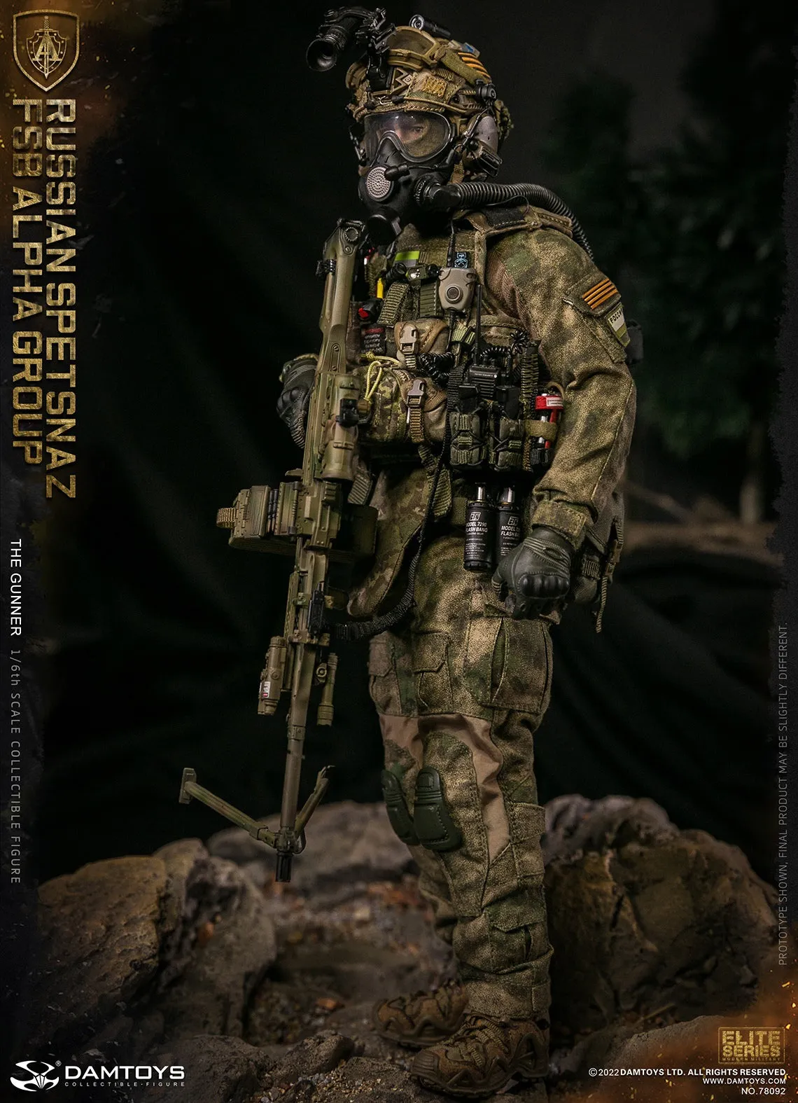 Russian Spetsnaz Fsb Alpha Group Gunner