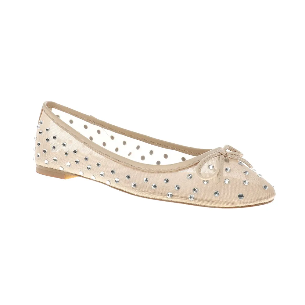 Sadie Rhinestone Ballet Flats