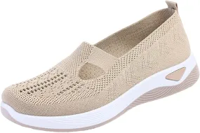 Sales Clearance Women's Woven Orthopedic Breathable Soft Shoes Casual Dress Shoes Black Platform Sneaker Womens Mens Tennis Shoes Barefoot Running Shoe Loafers Dress Shoes