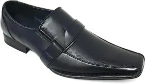 Santoni Men's Dress Shoes Casual Loafers Slip on Buckle Italian Styles