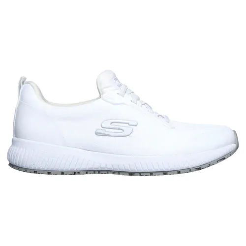 Skechers Ladies Work Shoes - 77222EC - White