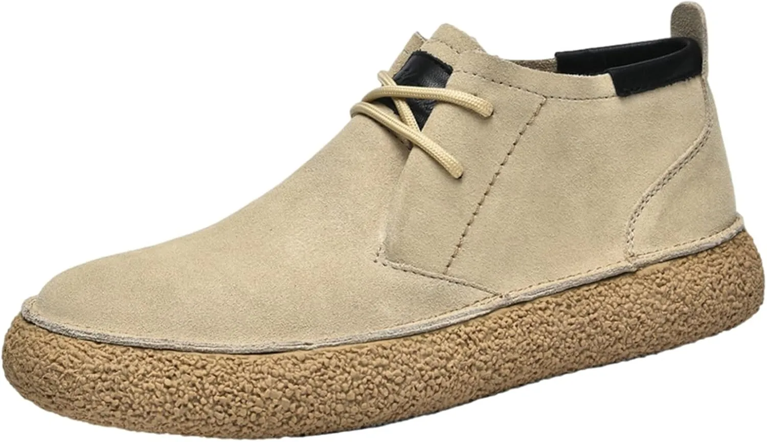 SywzX&xfybz Cow Suede Men's Casual Loafers Anti Slip Soft Soled Driving Shoes Men's Leather Shoes
