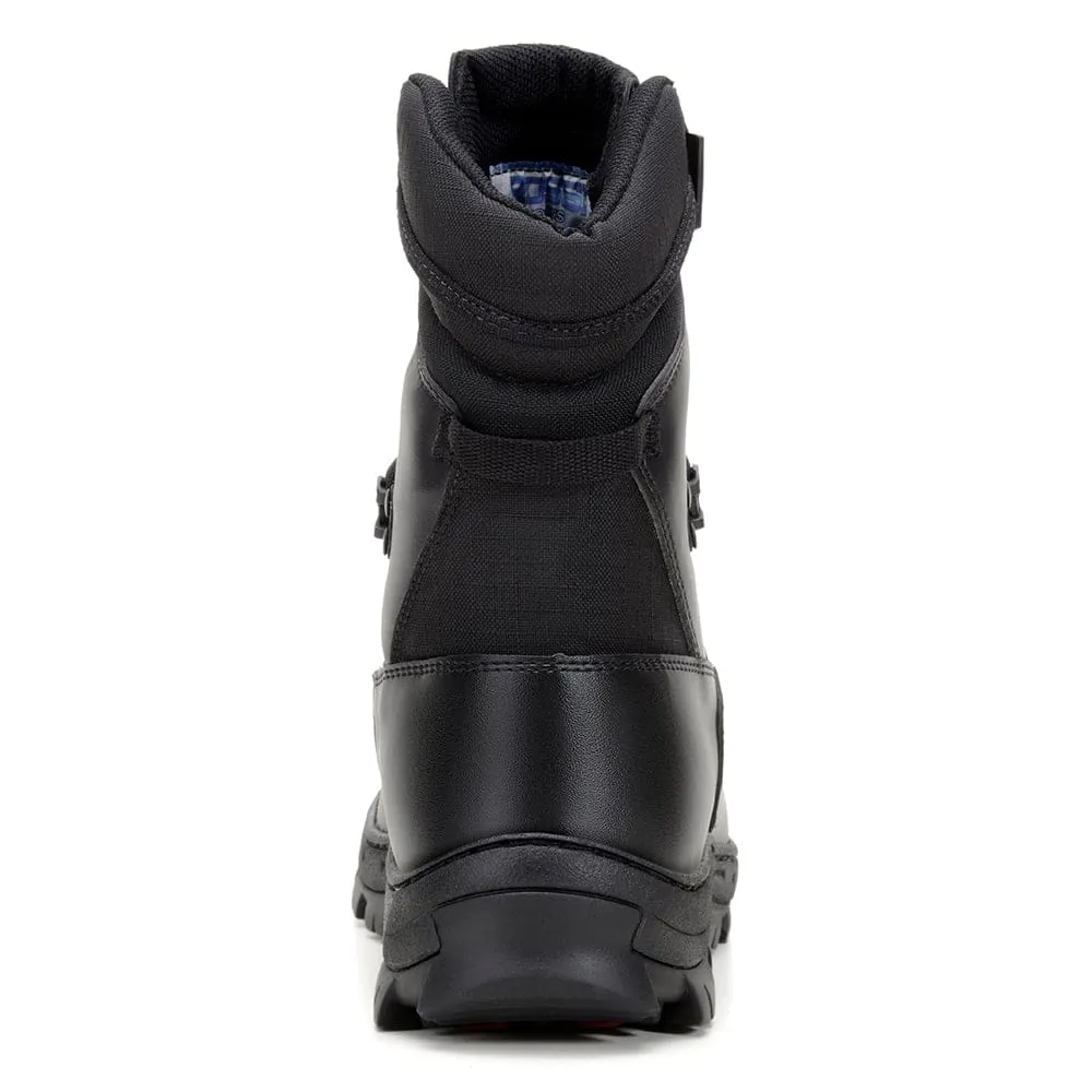 Tactical Boots Action Black Synthetic Microfiber Lace