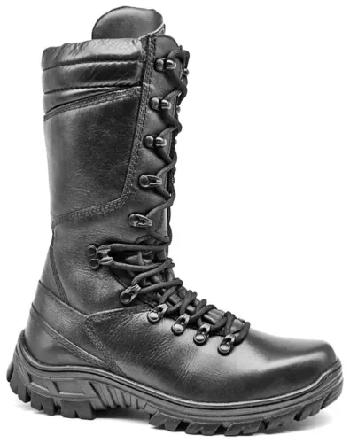 Tactical Boots Black Leather Military Outdoor Combat
