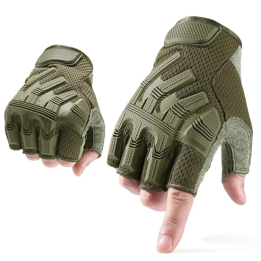 Tactical Full Finger Gloves Touch Screen Army Military Paintball Airsoft Combat Shooting Rubber Protective Anti-skid Men Women