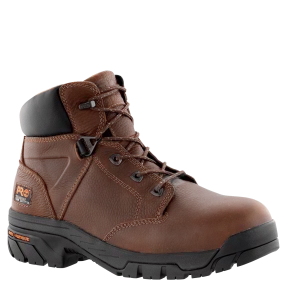 Timberland Pro Men's 6" Helix Waterproof Alloy Toe Work Boot - Brown 85594