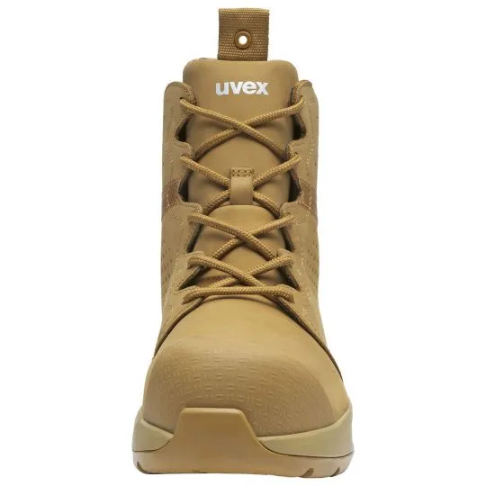 UVEX 3 X-Flow Tan Work Boot Wheat