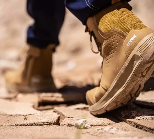 UVEX 3 X-Flow Tan Work Boot Wheat