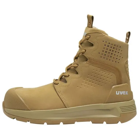 UVEX 3 X-Flow Tan Work Boot Wheat