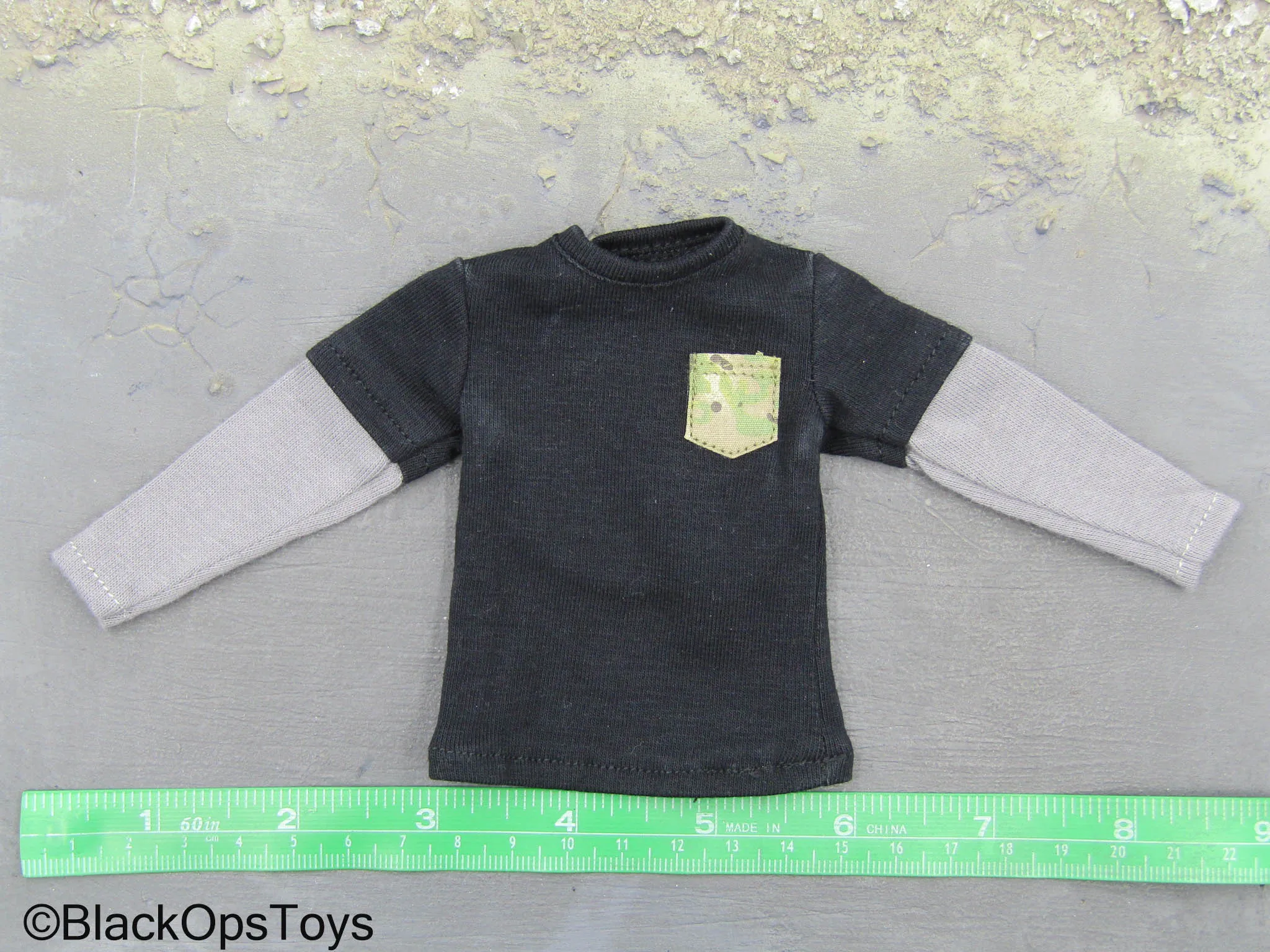 Veteran Tactical Instructor S Ver - Black Shirt w/Under Sleeves