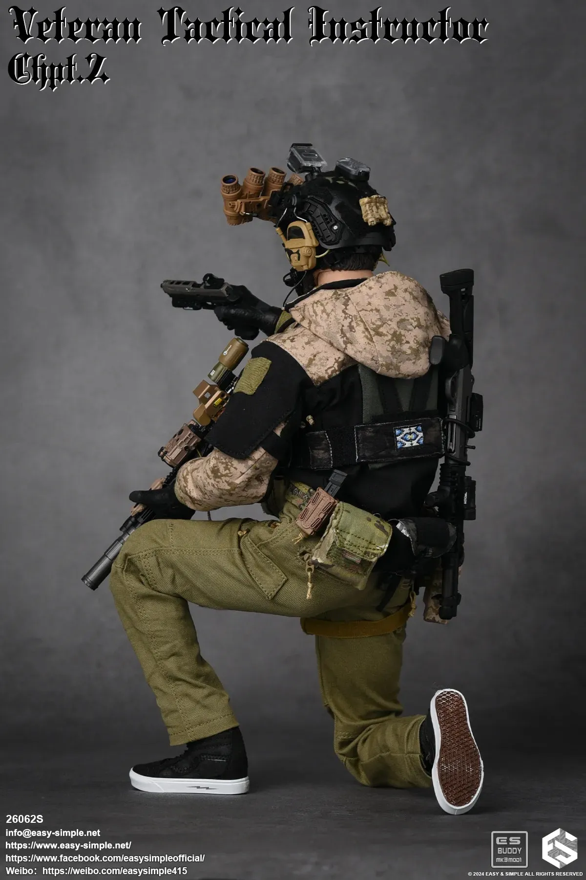 Veteran Tactical Instructor Z - AOR1 Camo Gryphon Combat Jacket